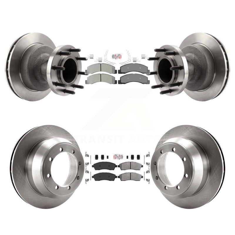 Transit Auto K8A-105843 Disc Brake Kit for 1999-2002 Ford F-350 Super Duty - Front and Rear product image