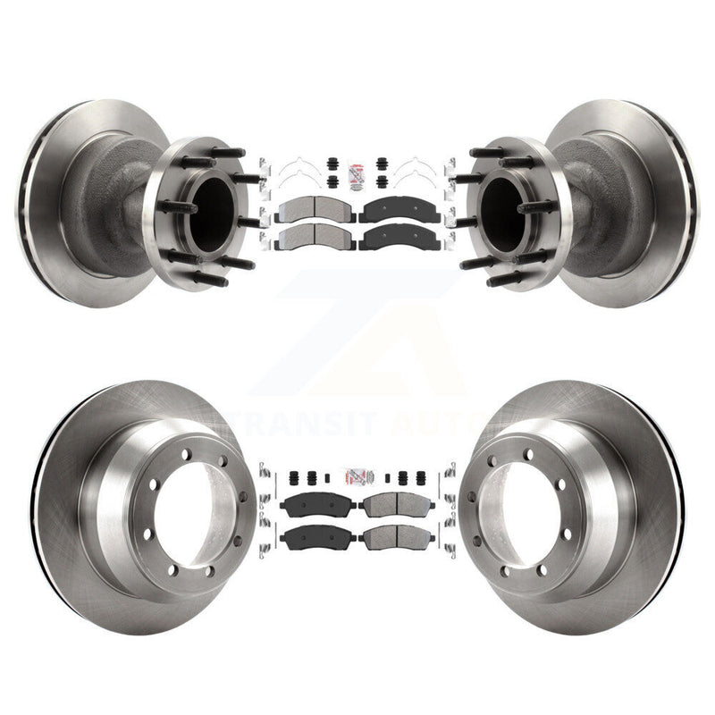 Transit Auto K8A-105844 Disc Brake Kit for 1999-2002 Ford F-350 Super Duty - Front and Rear product image