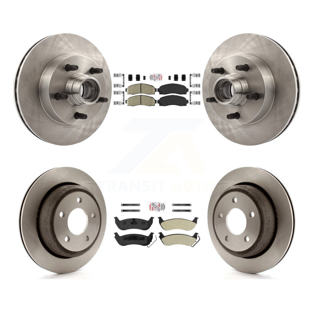 Transit Auto K8A-105848 Disc Brake Kit for 2010 Mazda B2300 - Front and Rear product image