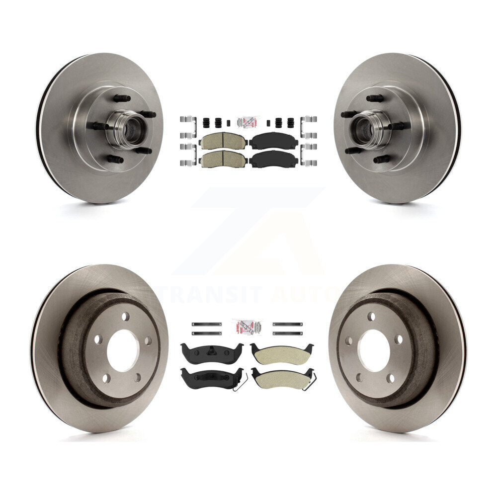 Transit Auto K8A-105850 Disc Brake Kit for 2010 Mazda B2300 - Front and Rear product image