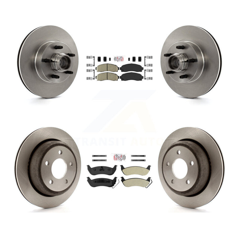 Transit Auto K8A-105850 Disc Brake Kit for 2010 Mazda B2300 - Front and Rear product image