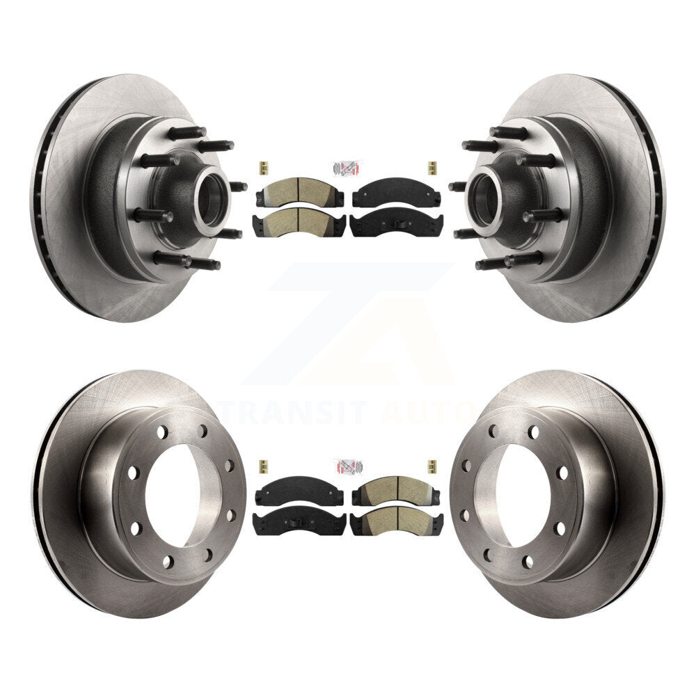 Transit Auto K8A-105883 Disc Brake Kit for 2000-2001 Ford E-450 Econoline Super Duty - Front and Rear product image