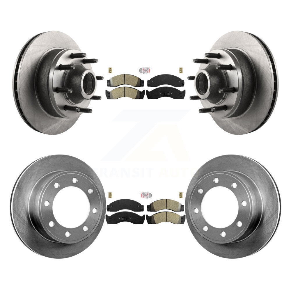 Transit Auto K8A-105884 Disc Brake Kit for 2000-2002 Ford E-450 Econoline Super Duty - Front and Rear product image