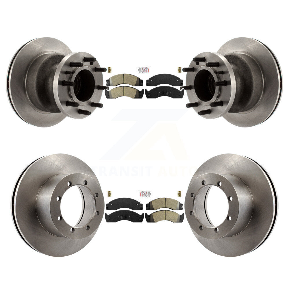 Transit Auto K8A-105885 Disc Brake Kit for 2000-2002 Ford E-450 Econoline Super Duty - Front and Rear product image