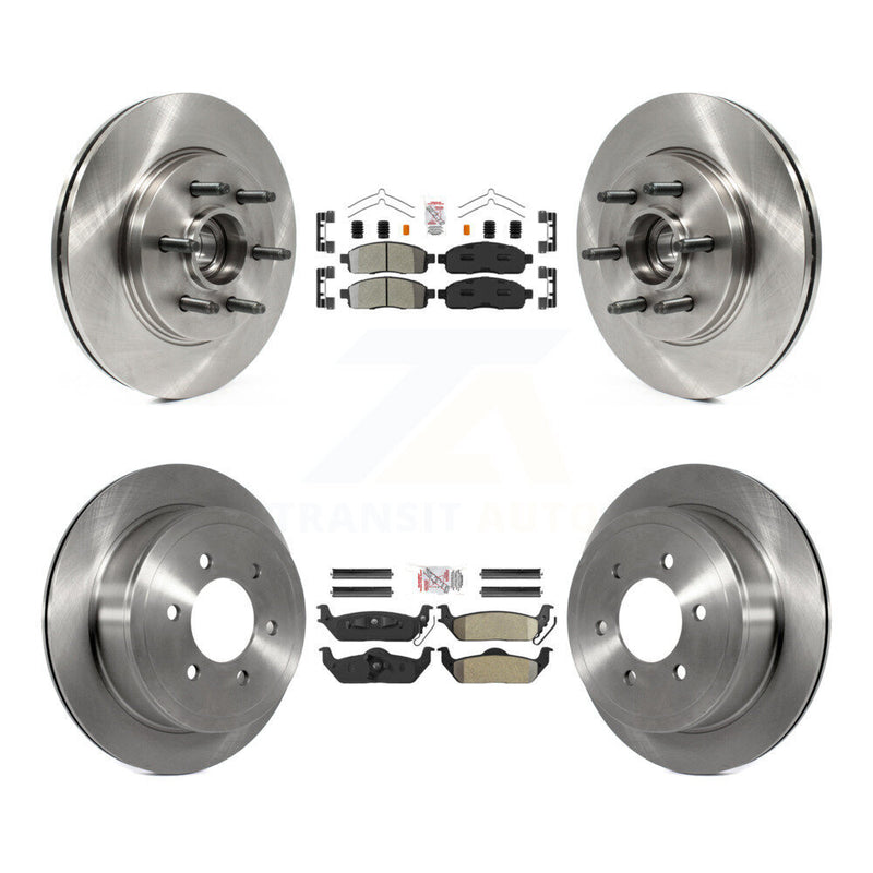 Transit Auto K8A-105887 Disc Brake Kit for 2004-2008 Lincoln Mark LT, Ford F-150 - Front and Rear product image