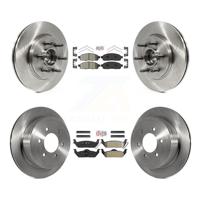 Transit Auto K8A-105888 Disc Brake Kit for 2004-2008 Lincoln Mark LT, Ford F-150 - Front and Rear product image