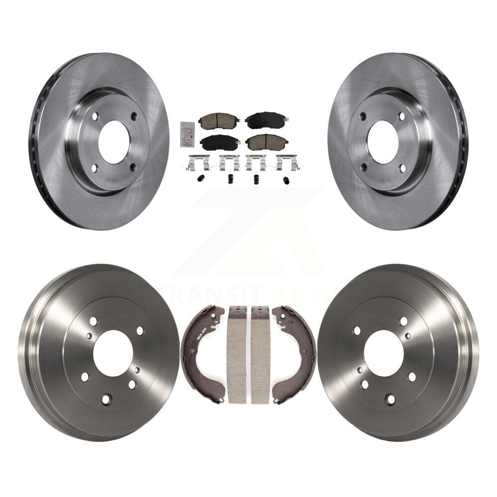 Transit Auto K8A-105928 Disc Brake Kit for 2007-2012 Nissan Versa - Front and Rear product image