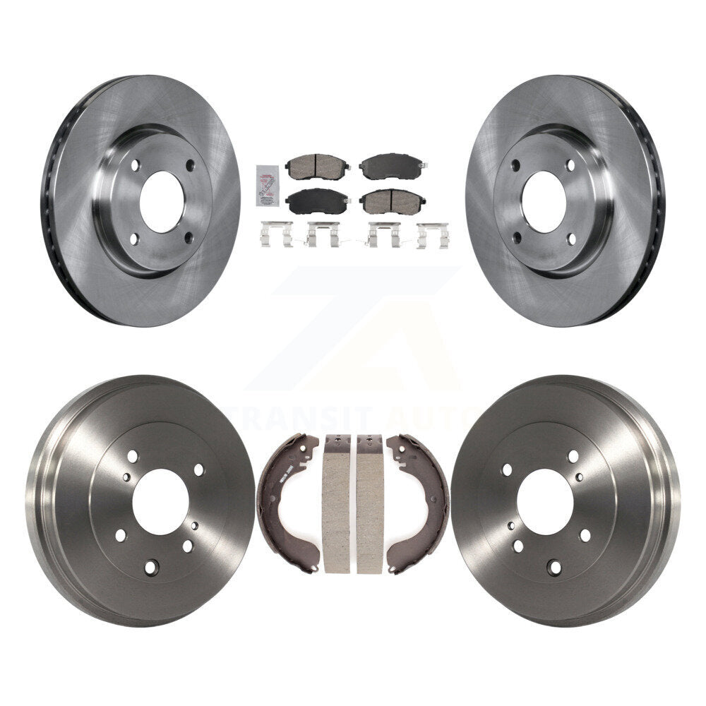 Transit Auto K8A-105929 Disc Brake Kit for 2007-2012 Nissan Versa - Front and Rear product image