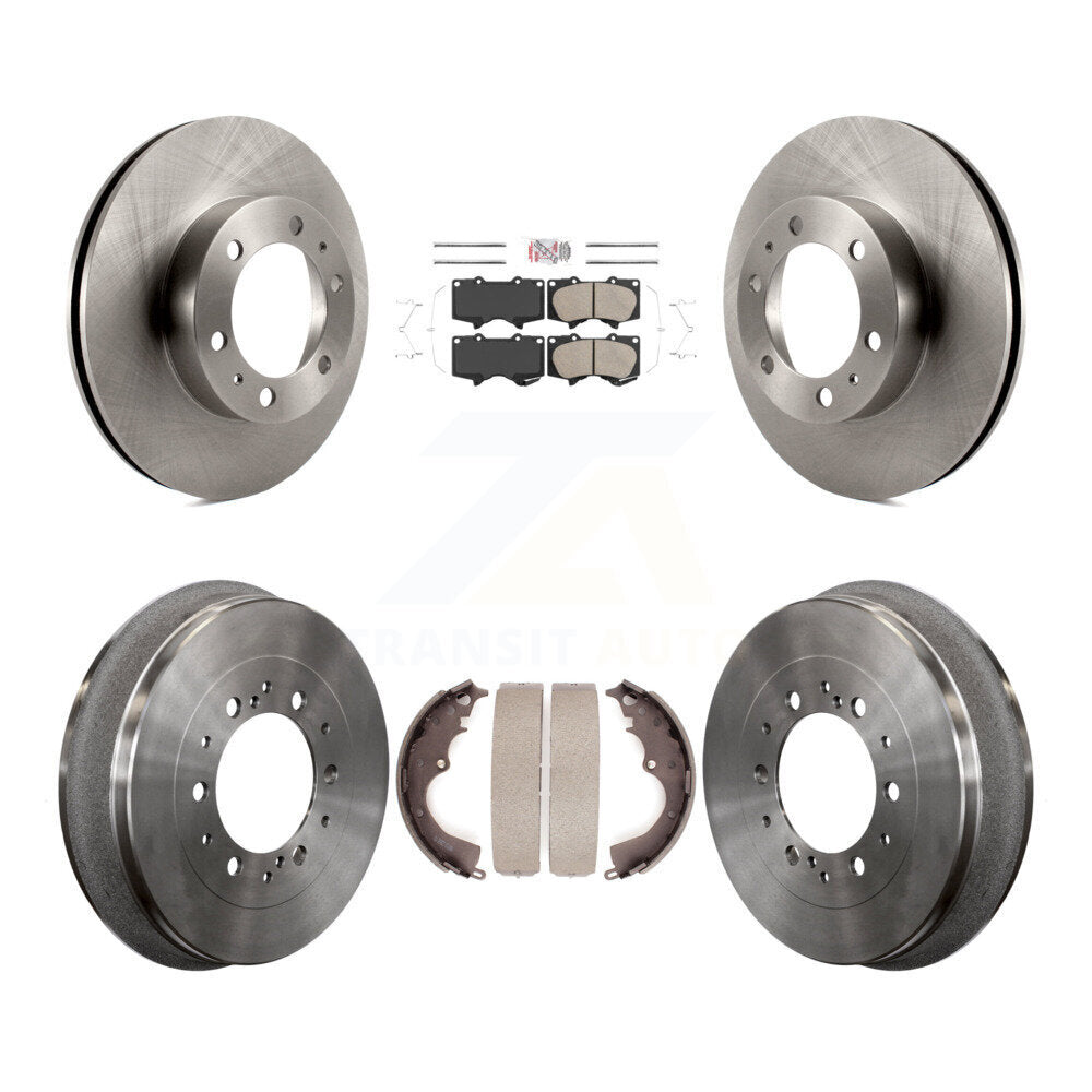 Transit Auto K8A-105955 Disc Brake Kit for 2005-2023 Toyota Tacoma - Front and Rear product image