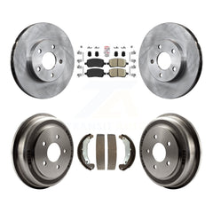 Transit Auto K8A-105962 Disc Brake Kit for 2007-2008 Chevrolet Cobalt, Pontiac G5 - Front and Rear product image