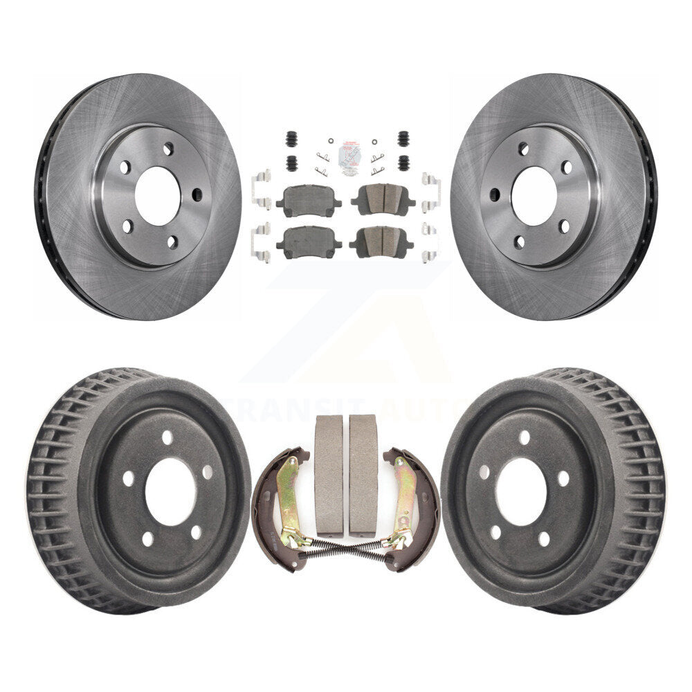 Transit Auto K8A-105968 Disc Brake Kit for 2004 Chevrolet Malibu - Front and Rear product image