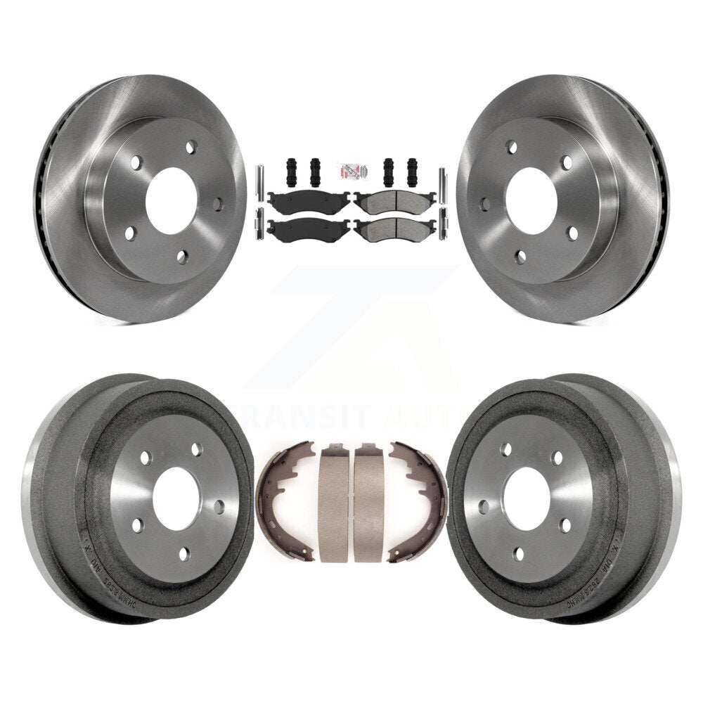 Transit Auto K8A-105976 Disc Brake Kit for 2000-2001 Dodge Ram 1500 - Front and Rear product image