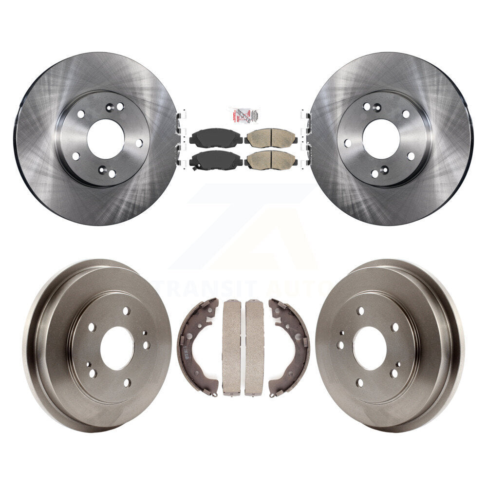 Transit Auto K8A-105982 Disc Brake Kit for 2011 Honda Civic - Front and Rear product image