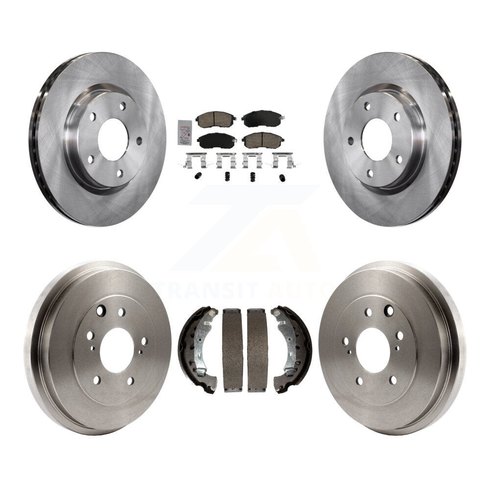 Transit Auto K8A-105986 Disc Brake Kit for 2013-2019 Nissan Sentra - Front and Rear product image