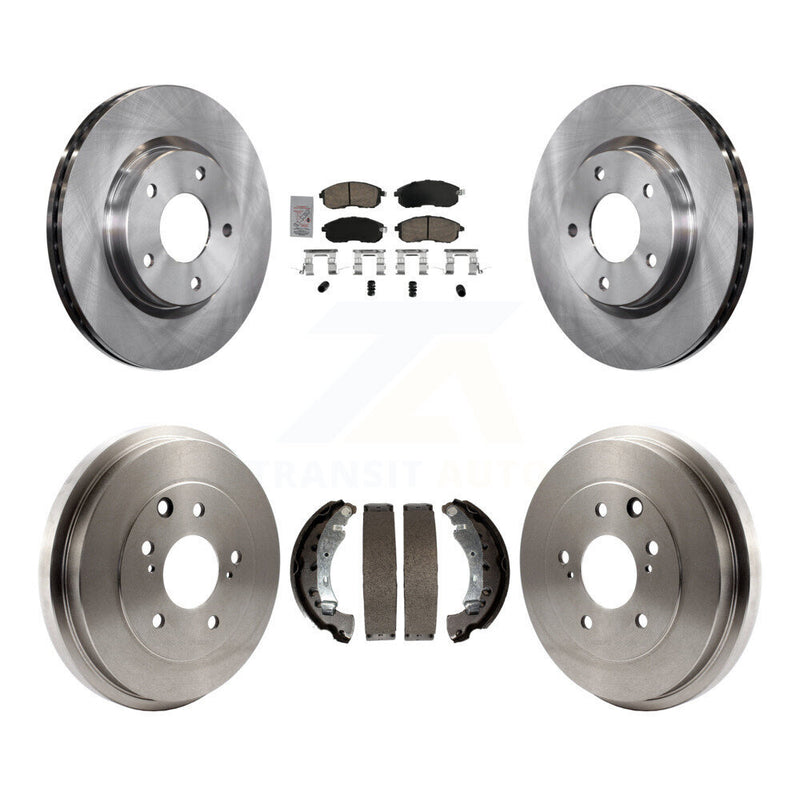Transit Auto K8A-105986 Disc Brake Kit for 2013-2019 Nissan Sentra - Front and Rear product image