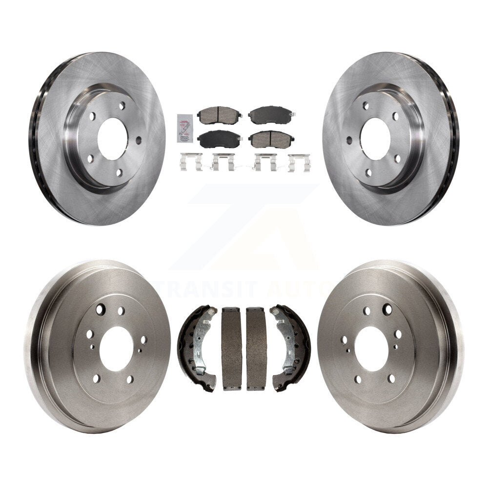 Transit Auto K8A-105987 Disc Brake Kit for 2013-2019 Nissan Sentra - Front and Rear product image