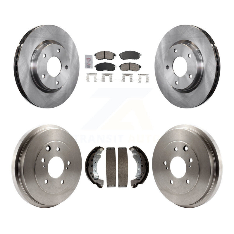 Transit Auto K8A-105987 Disc Brake Kit for 2013-2019 Nissan Sentra - Front and Rear product image