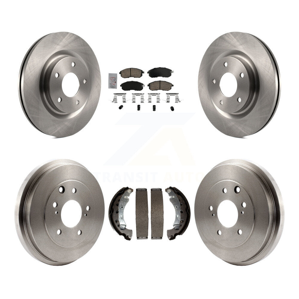 Transit Auto K8A-105988 Disc Brake Kit for 2017-2019 Nissan Sentra - Front and Rear product image