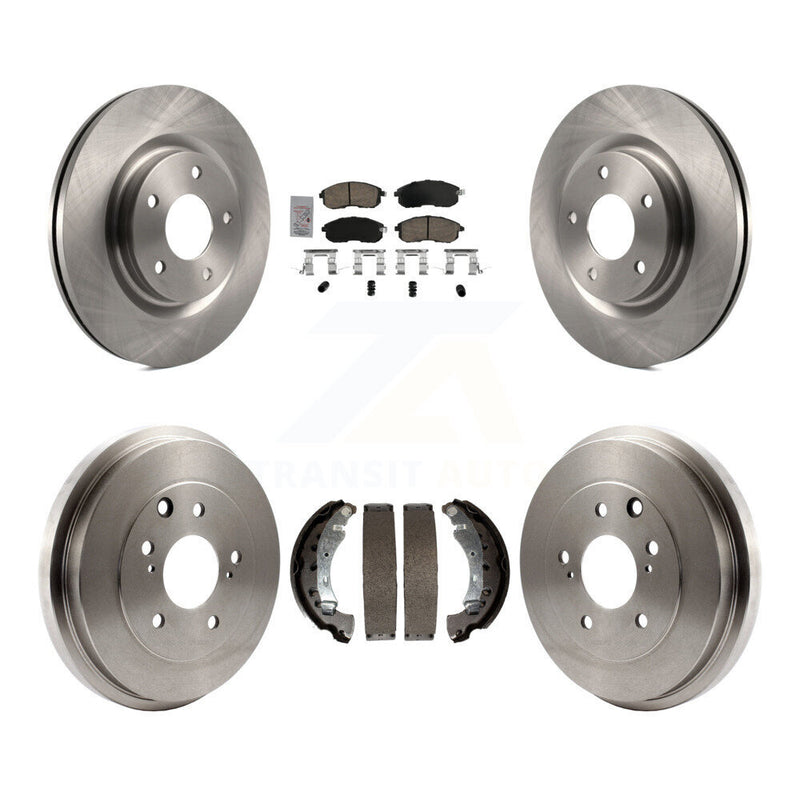 Transit Auto K8A-105988 Disc Brake Kit for 2017-2019 Nissan Sentra - Front and Rear product image