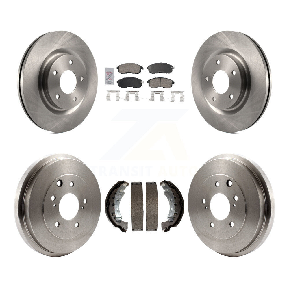 Transit Auto K8A-105989 Disc Brake Kit for 2017-2019 Nissan Sentra - Front and Rear product image