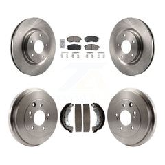 Transit Auto K8A-105989 Disc Brake Kit for 2017-2019 Nissan Sentra - Front and Rear product image