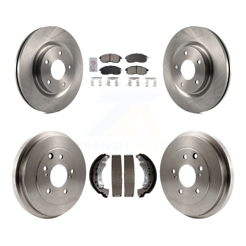 Transit Auto K8A-105989 Disc Brake Kit for 2017-2019 Nissan Sentra - Front and Rear product image