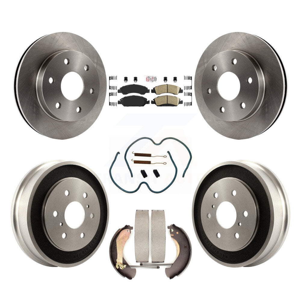 Transit Auto K8A-105995 Disc Brake Kit for 2007 GMC Sierra 1500 - Front and Rear product image