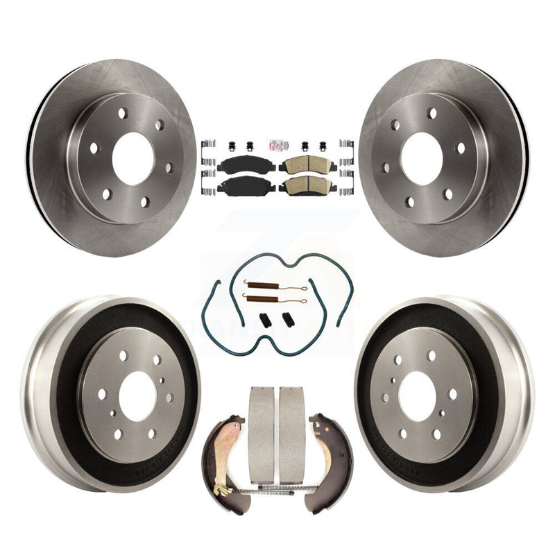 Transit Auto K8A-105995 Disc Brake Kit for 2007 GMC Sierra 1500 - Front and Rear product image