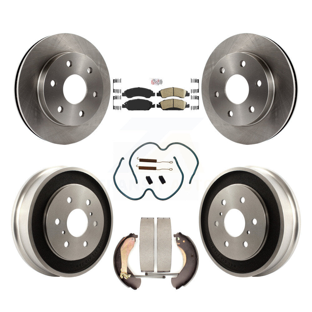 Transit Auto K8A-105996 Disc Brake Kit for 2007 GMC Sierra 1500 - Front and Rear product image