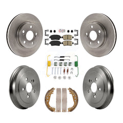 Transit Auto K8A-105998 Disc Brake Kit for 2000 Toyota Celica - Front and Rear product image
