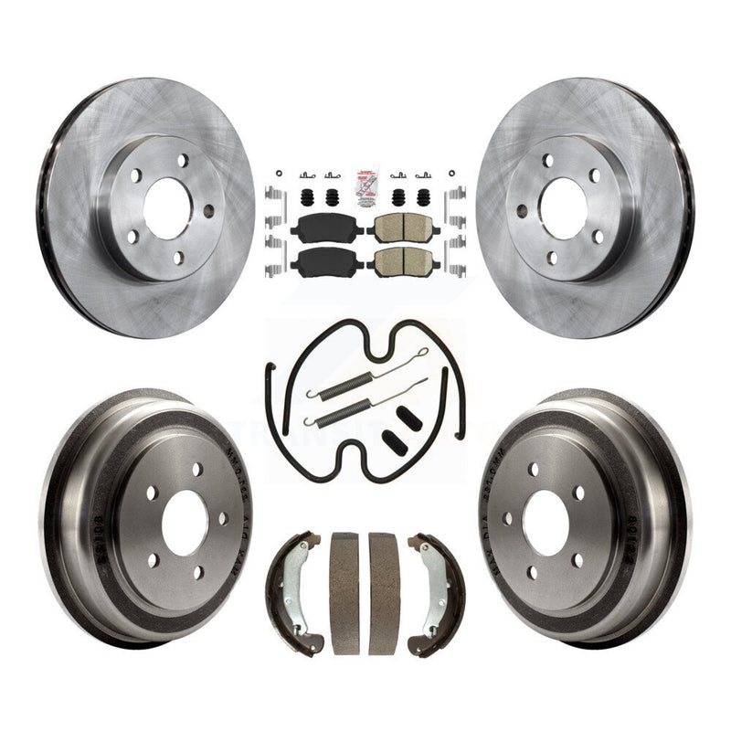 Transit Auto K8A-106013 Disc Brake Kit for 2007-2008 Chevrolet Cobalt, Pontiac G5 - Front and Rear product image