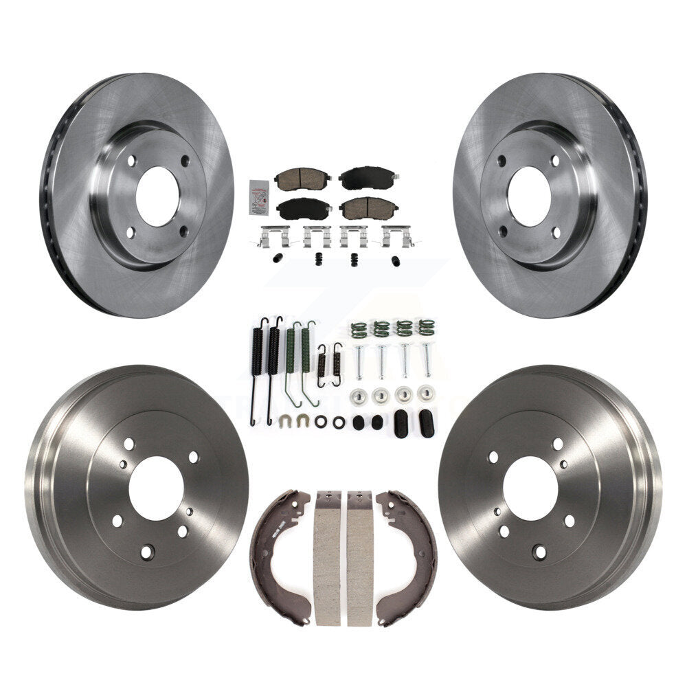 Transit Auto K8A-106020 Disc Brake Kit for 2007-2012 Nissan Versa - Front and Rear product image