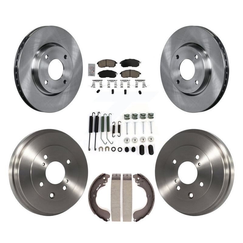Transit Auto K8A-106020 Disc Brake Kit for 2007-2012 Nissan Versa - Front and Rear product image
