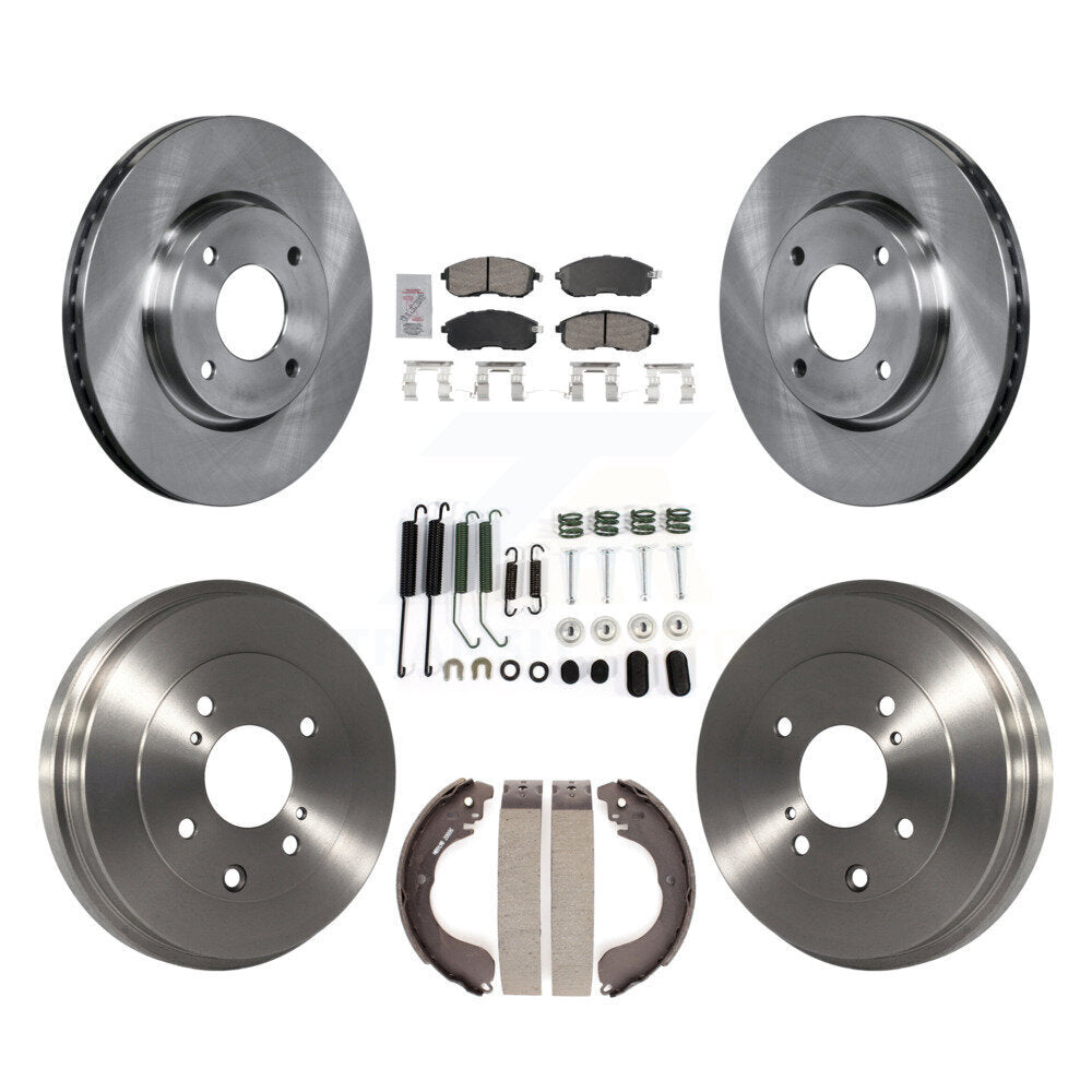 Transit Auto K8A-106021 Disc Brake Kit for 2007-2012 Nissan Versa - Front and Rear product image
