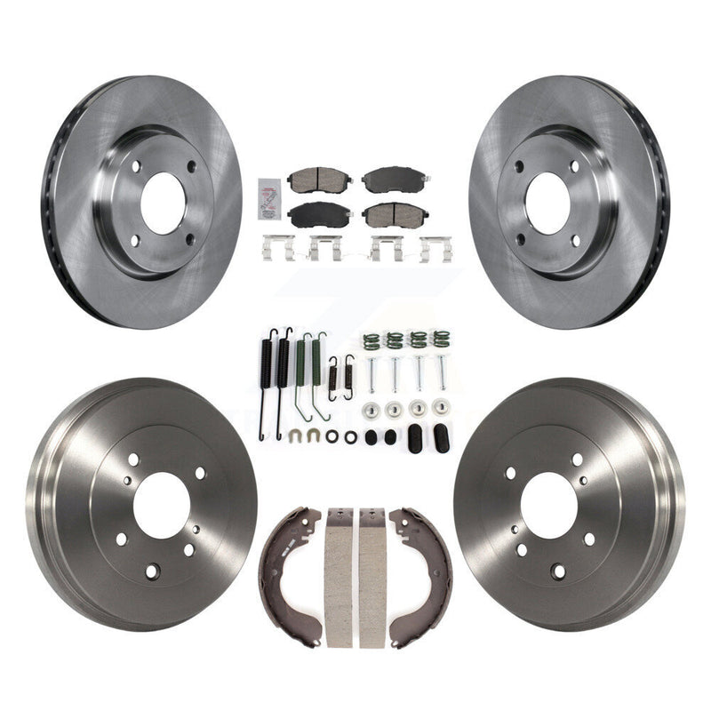 Transit Auto K8A-106021 Disc Brake Kit for 2007-2012 Nissan Versa - Front and Rear product image