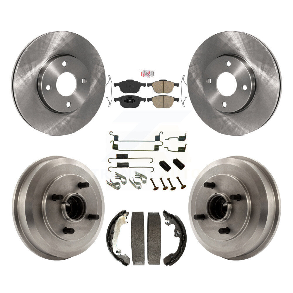 Transit Auto K8A-106023 Disc Brake Kit for 2005-2007 Ford Focus - Front and Rear product image