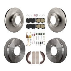 Transit Auto K8A-106024 Disc Brake Kit for 2005-2023 Toyota Tacoma - Front and Rear product image