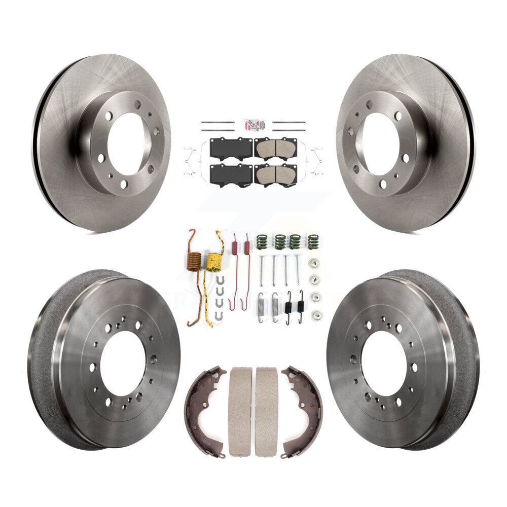Transit Auto K8A-106025 Disc Brake Kit for 2005-2023 Toyota Tacoma - Front and Rear product image