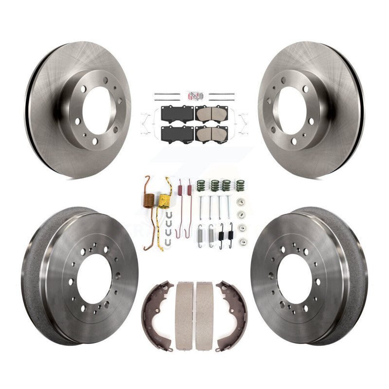 Transit Auto K8A-106025 Disc Brake Kit for 2005-2023 Toyota Tacoma - Front and Rear product image