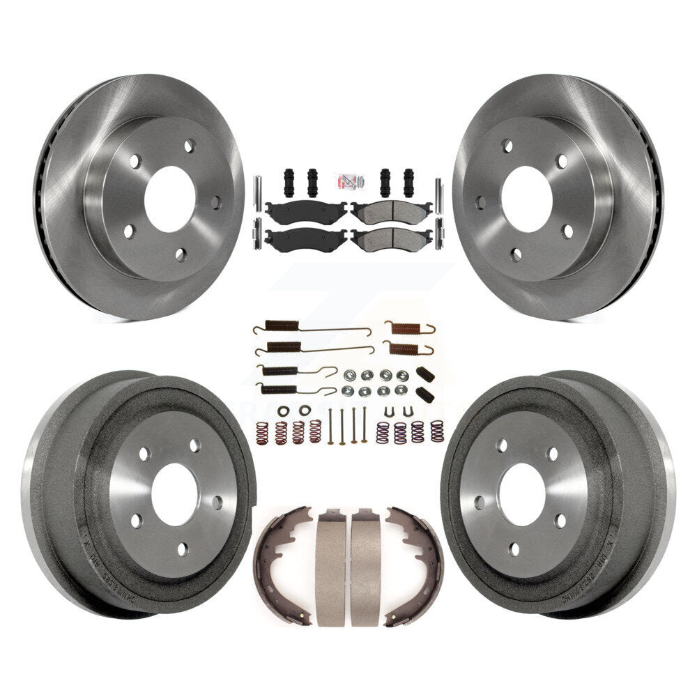 Transit Auto K8A-106034 Disc Brake Kit for 2000-2001 Dodge Ram 1500 - Front and Rear product image