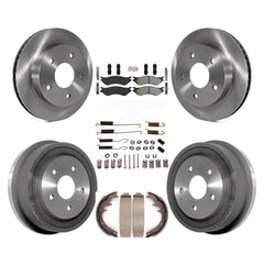 Transit Auto K8A-106034 Disc Brake Kit for 2000-2001 Dodge Ram 1500 - Front and Rear product image