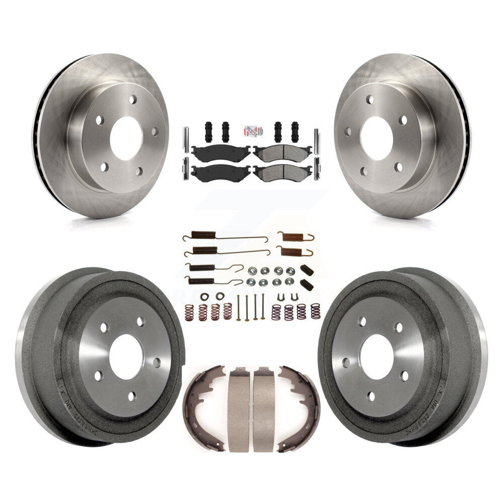Transit Auto K8A-106035 Disc Brake Kit for 2000-2001 Dodge Ram 1500 - Front and Rear product image