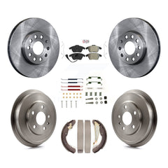 Transit Auto K8A-106037 Disc Brake Kit for 2011-2012 Volkswagen Jetta - Front and Rear product image