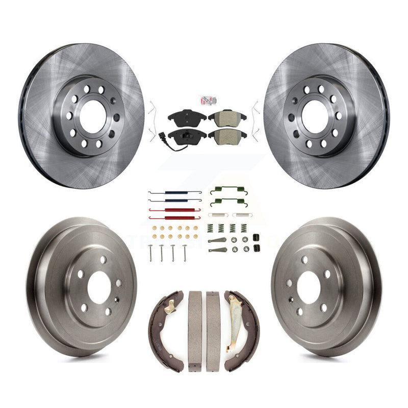 Transit Auto K8A-106037 Disc Brake Kit for 2011-2012 Volkswagen Jetta - Front and Rear product image