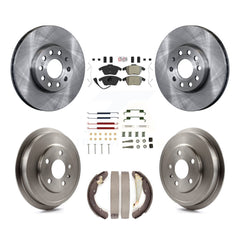 Transit Auto K8A-106038 Disc Brake Kit for 2011-2012 Volkswagen Jetta - Front and Rear product image