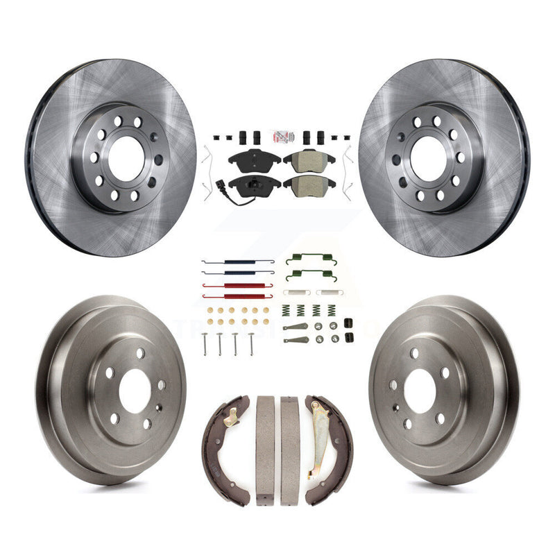 Transit Auto K8A-106038 Disc Brake Kit for 2011-2012 Volkswagen Jetta - Front and Rear product image