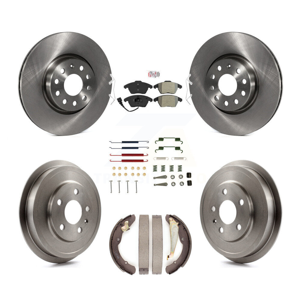 Transit Auto K8A-106039 Disc Brake Kit for 2011-2012 Volkswagen Jetta - Front and Rear product image