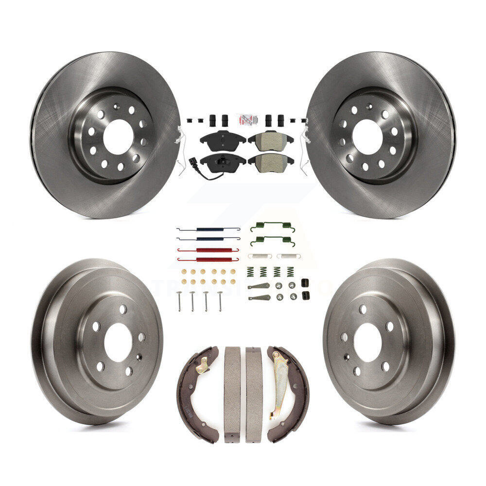 Transit Auto K8A-106040 Disc Brake Kit for 2011-2012 Volkswagen Jetta - Front and Rear product image