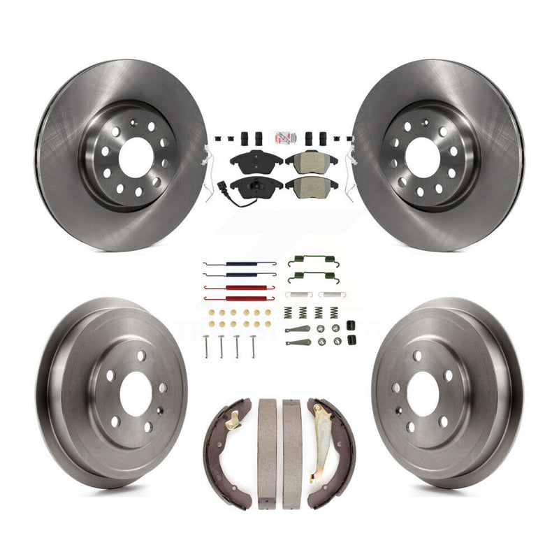 Transit Auto K8A-106040 Disc Brake Kit for 2011-2012 Volkswagen Jetta - Front and Rear product image