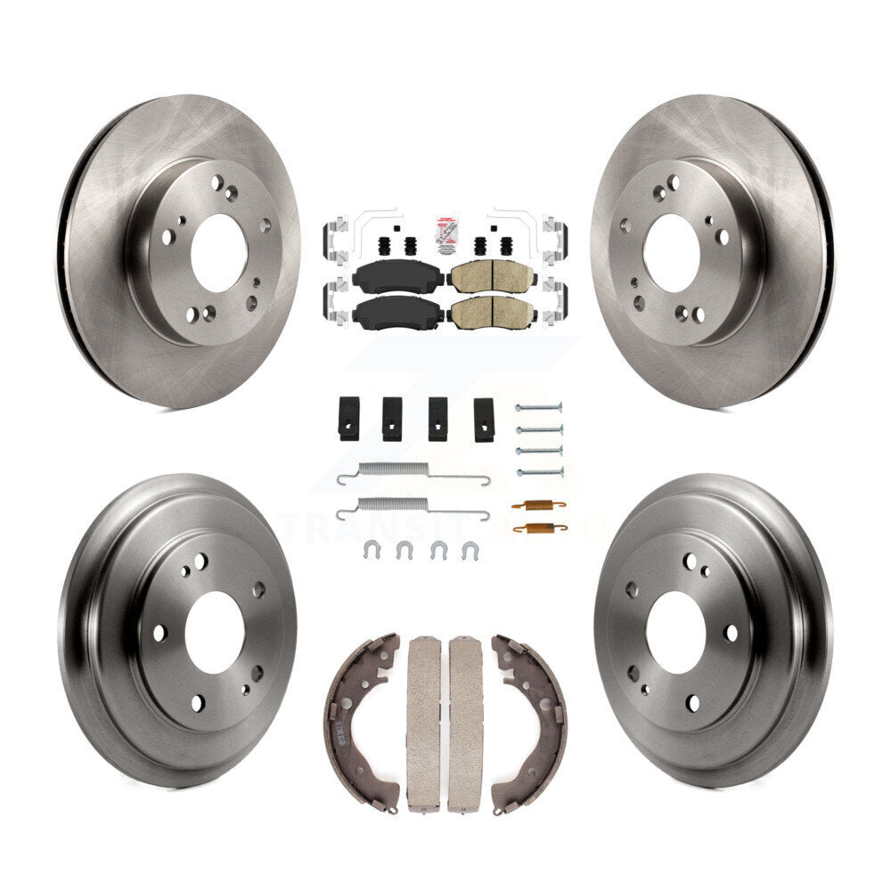 Transit Auto K8A-106043 Disc Brake Kit for 2015 Honda Civic - Front and Rear product image